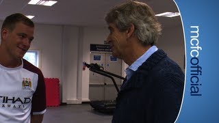 INSIDE CITY 78 - Pellegrini's first day