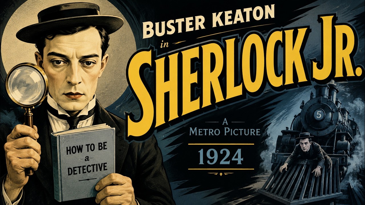 Sherlock Jr. (1924) | Buster Keaton | Film completo