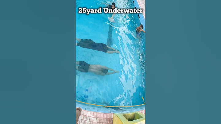 25 Yards Underwater Swimming 🏊🏻 #swimming #swimmingtips #underwater