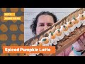 Spiced Pumpkin Latte Cold Process Soap 🎃 Making and cutting