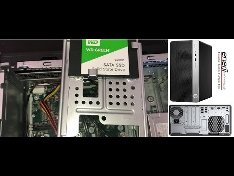 Hp Desktop Computer Ssd Installation Box Content And Review Hp
