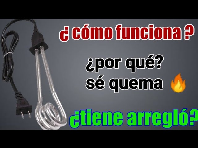 Como usar resistencia eléctrica para calentar agua#cuidemoselagua #ele