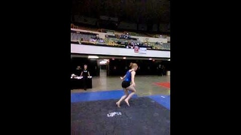JO Nationals 2011 Slow Motion Vault - Handspring front