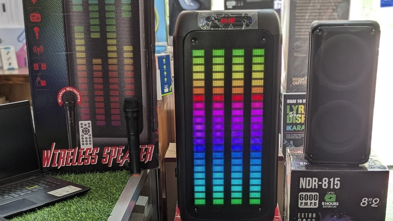 KTS-1755 High Power Karaoke Partybox Speakers🔥best sound quality 