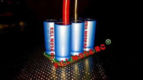 How to solder a Kill Mode RC capacitor pack. Kill Mode cap pack install