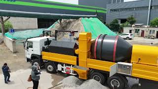 Mobile Asphalt Batch Plant