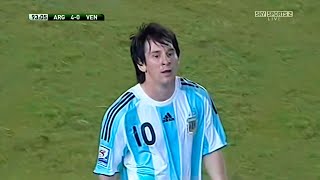 Messi Masterclass vs Venezuela (WCQ) (Home) 2008-09 English Commentary