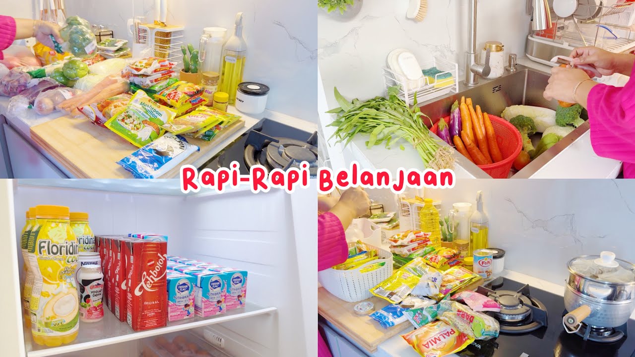 Merapikan Belanjaan Bulanan, Kegiatan Tercapek Setelah Belanja