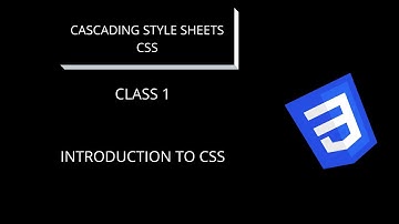 CLASS # 1 INTRODUCTION TO CSS | STYLE SHEETS | COMPLETE WEB DEVELOPMENT COURSE | URDU/HINDI