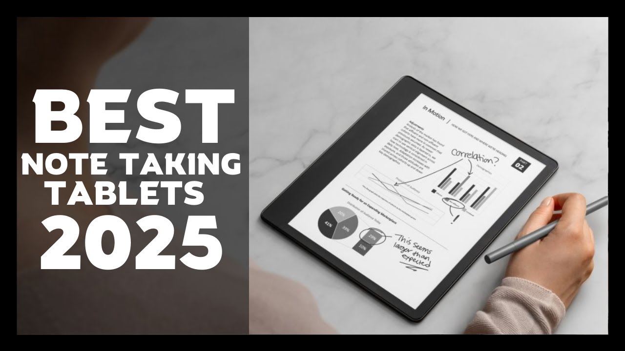 Top 3 Best Note Taking Tablets In 2025 - YouTube