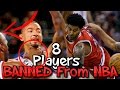 NBA Players Who Are PERMANENTLY BANNED From The NBA