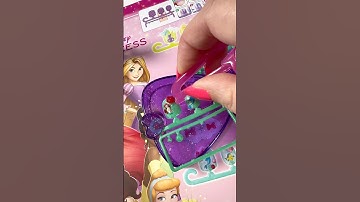 Disney Princess Aquabeads Nail Studio #asmr #disney #aquabeads