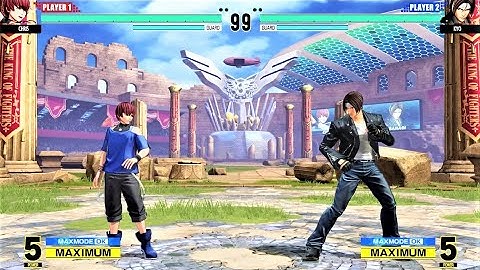 Chris vs Kyo Kusanagi (Hardest AI) - KOF XV