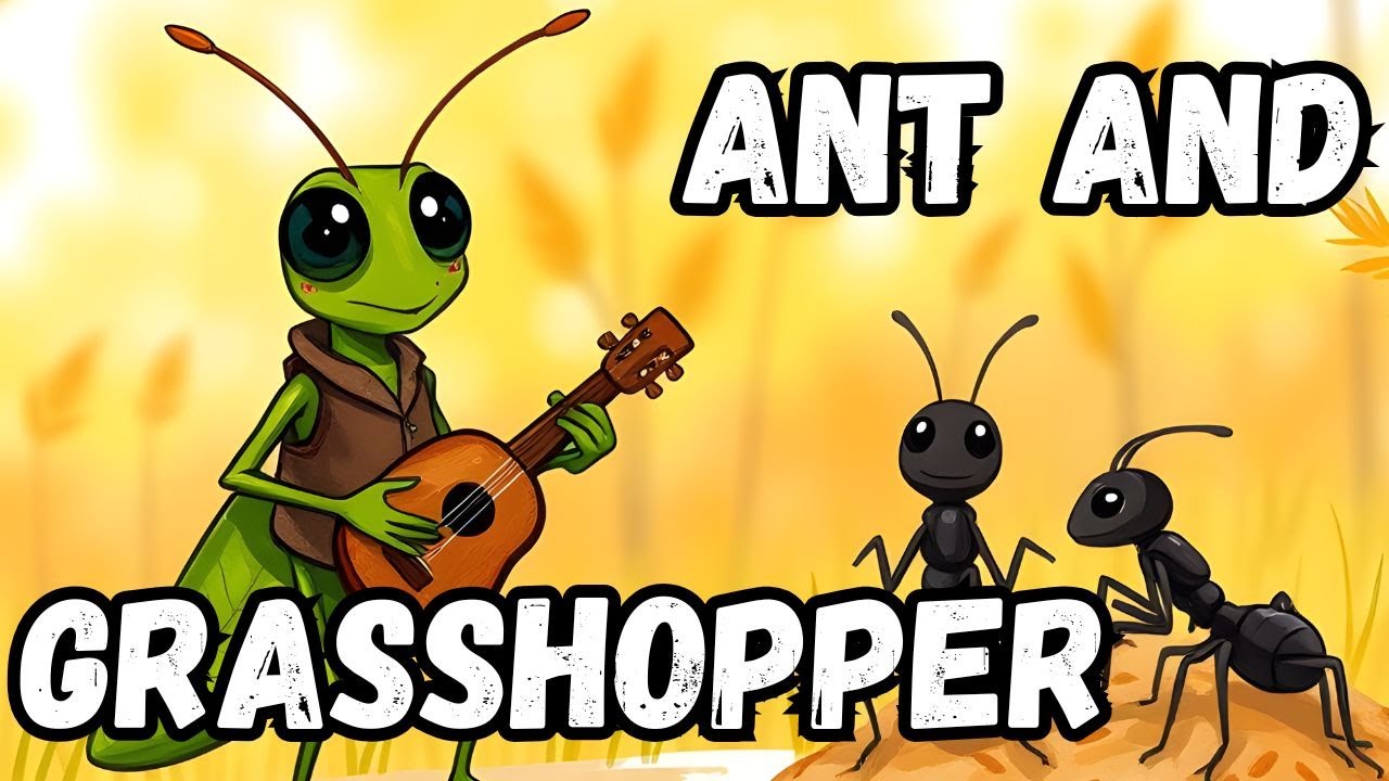 The Ant and the Grasshopper | Storytime Read Aloud for Kids - YouTube