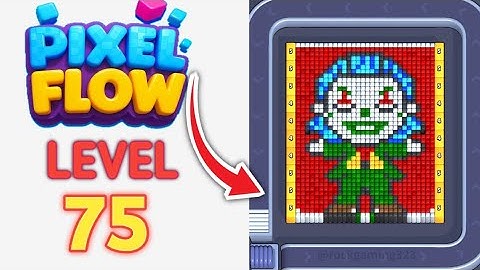 Pixel Flow Level 75 Walkthrough