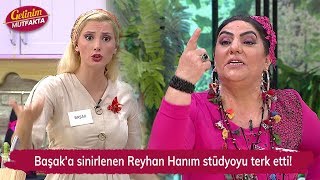 Başaka Sinirlenen Reyhan Hanım Stüdyoyu Terk Etti Gelinim Mutfakta 143. Bölüm
