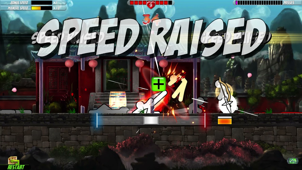 One Finger Death Punch 2   Tutorial Level 2