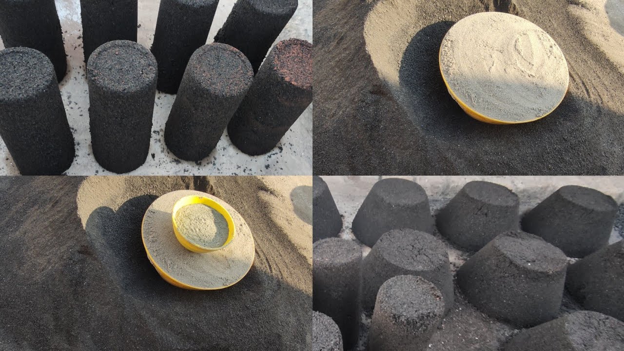 Pure Charcoal Tutorial || How to make charcoal shapes?|| easy making of charcoal shapes @asmrhub8270