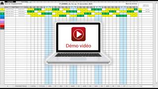 EXCEL TEAM PLANNING : Automatisierte Teamplanung (Deutsche Version) screenshot 1