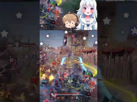 【#shorts/コンカラ―ズブレード】鳶尾旗兵団×白山の2回襲撃！ | #hoshi_noru (#Twitch)