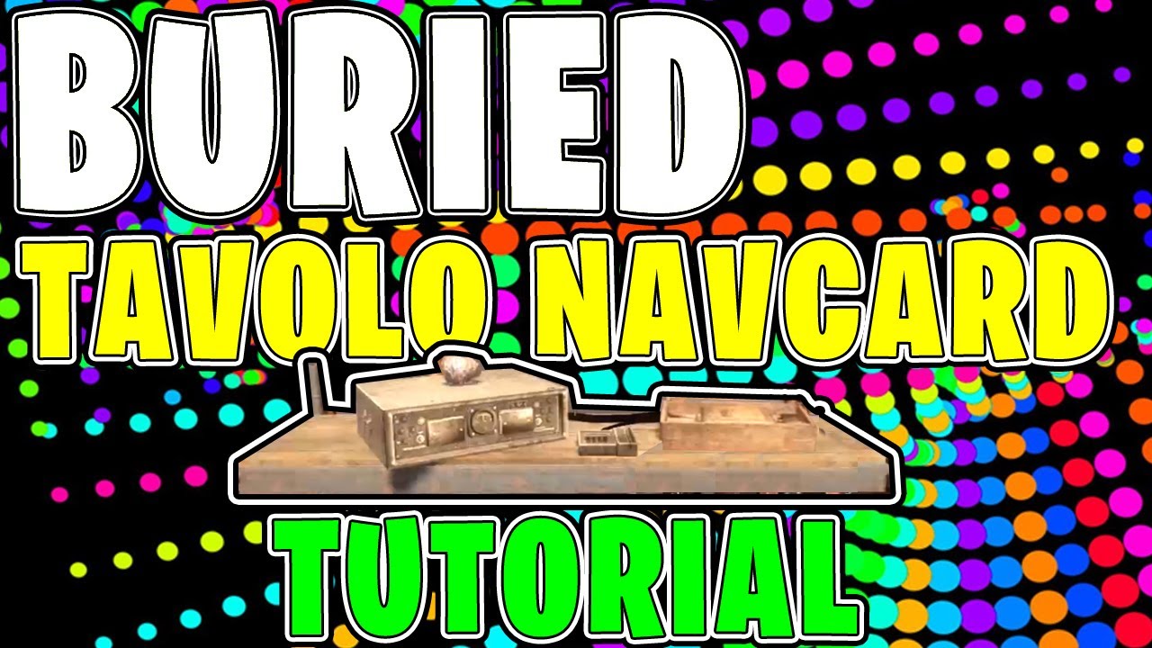 BURIED Portale e Tavolo Navcard Tutorial Navcard Table Call of Duty