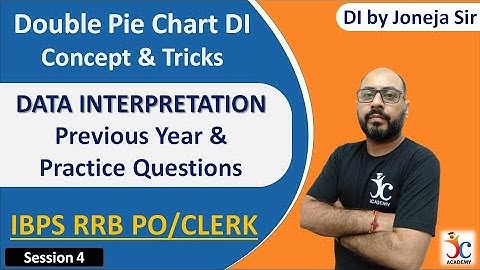 Data Interpretation Questions For IBPS RRB 2020 | Double Pie Chart DI | DI Practice By Joneja Sir