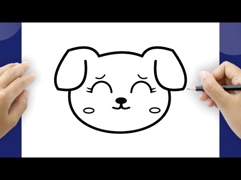 Hur Man Ritar Ett Sött Hundansikte - Enkelt Steg-för-Steg Tutorial