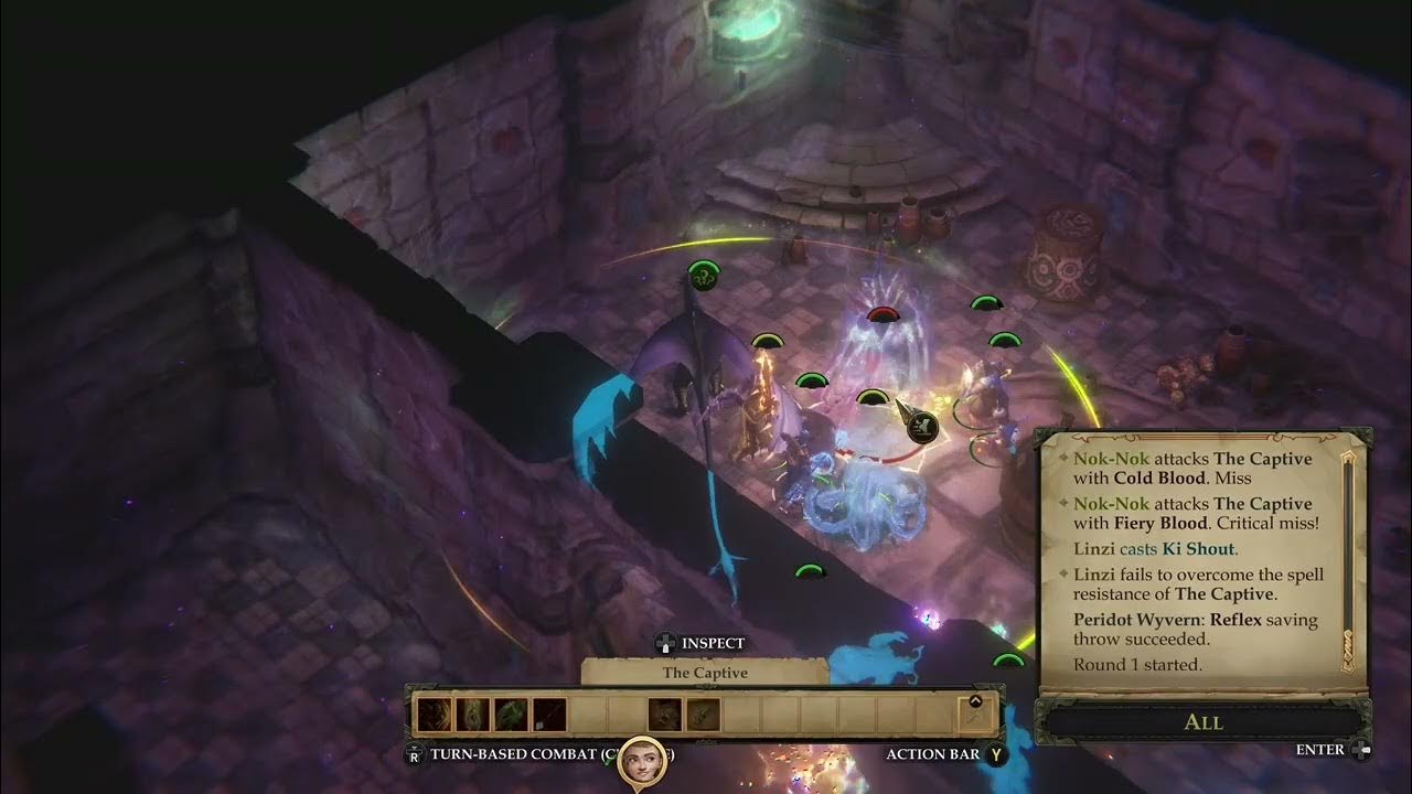 Pathfinder Kingmaker The Captive , Tenebrous Depths 16th Floor YouTube