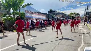 Video thumbnail of "Build Me Up Buttercup by Sto Domingo National High School Marching Band and Majorettes"