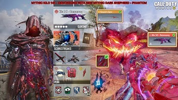 Mythic Kilo 141 Demonsong looks breathtaking with Mythic Dark Shepherd to destroy everyone in CODM 😈