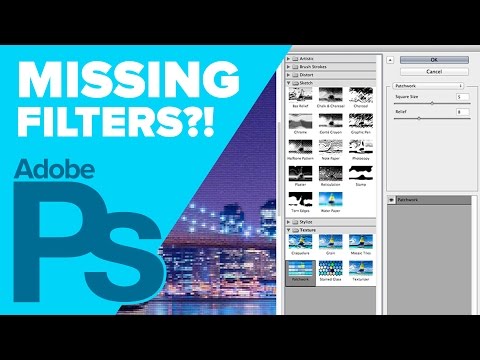 Cara Cari Hilang Filter di Photoshop