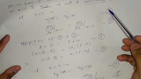 Rectangular Potential Barrier for Energy more than Vo  Part-2 for B.sc 3rd year by Sapna Agarwal