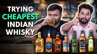 Trying 8 CHEAPEST Indian Whisky | The Urban Guide