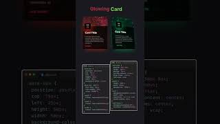 Glowing Card #shorts #shortvideo #viral #viralvideo