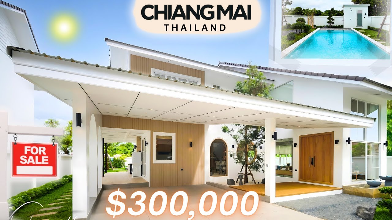 ПОТРЯСАЮЩАЯ вилла с 4 спальнями и бассейном НА ПРОДАЖУ В ЧИАНГМАЕ, ТАИЛАНД.