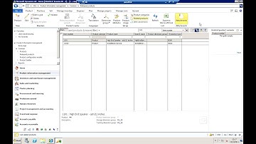 Microsoft Dynamics AX 2012 - Product Data Management