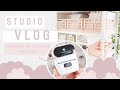 Studio Vlog 55 // Phomemo M110 Label Printer & Wrapping Up For Christmas | AD