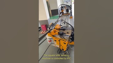 How to bend square tube? #squarepipebendingmachine#squaretubebendingmachine#shorts