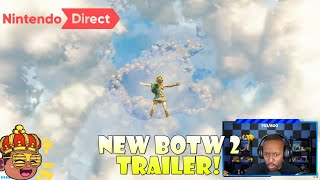 Zelda Breath of The Wild 2 NEW Trailer Reaction!