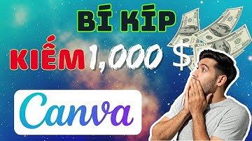 Bí Kíp KIẾM TIỀN Online với Canva | Mới Nhất 2024 | Luân GIVA
