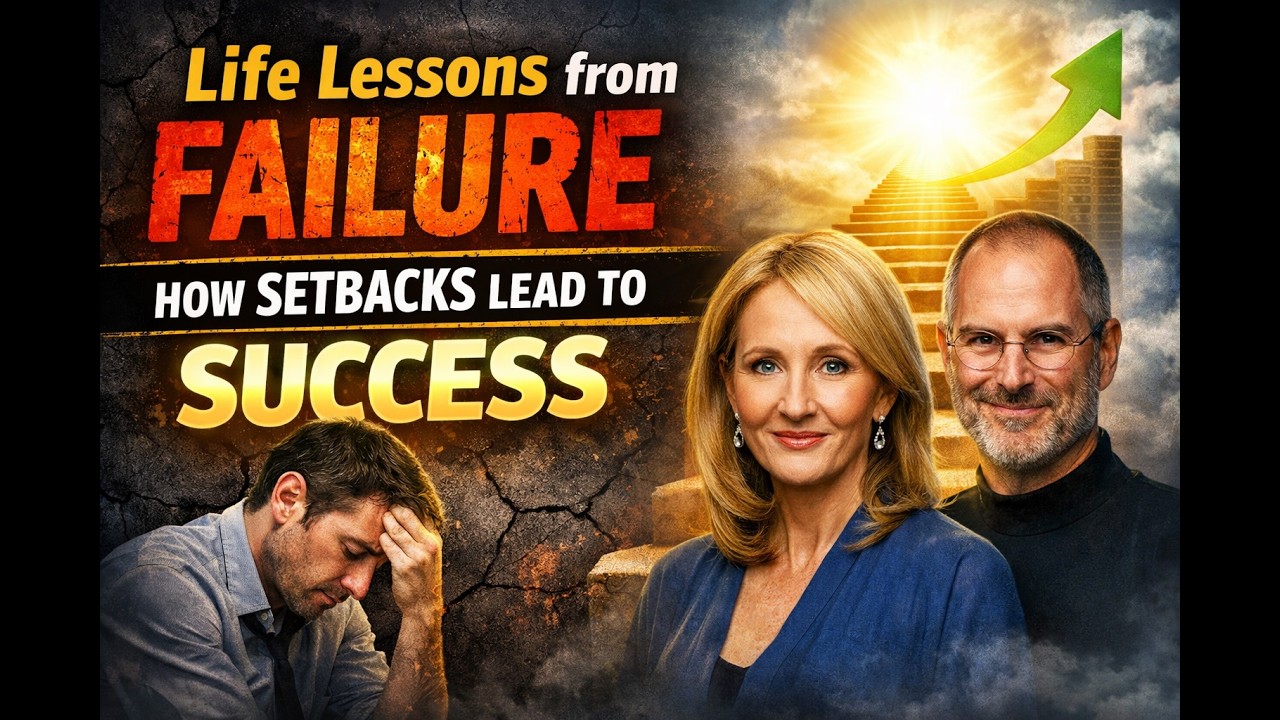 Life Lessons from Failure | How Setbacks Lead to Success - YouTube