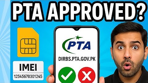 How to Check PTA Approved Mobile | PTA Mobile Verification 2025
