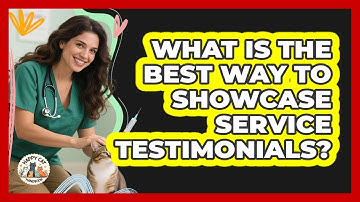 What is the best way to showcase service testimonials?