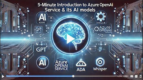 5 mins on Introduction to Azure OpenAI service and its supported models