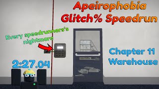 Apeirophobia Chapter 11 Speedrun 2:27.04 (NMG% Warehouse)