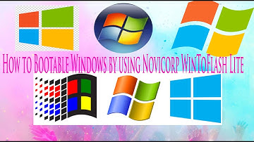 How to Bootable Windows by using Novicorp WinToFlash Lite.Easy and simple way.