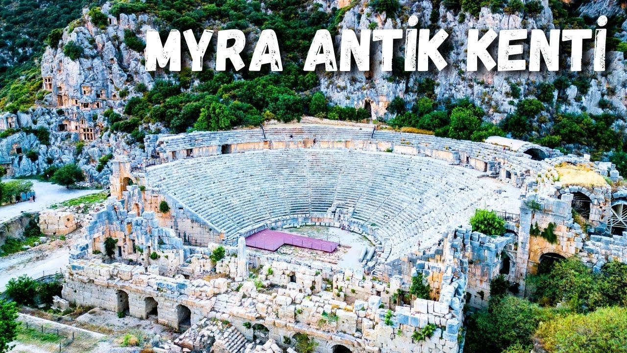 Myra Antik Kenti - Likya Kentleri - Demre Antalya Gezilecek Yerler - Demre Antalya Turkey