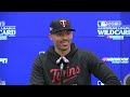 LIVE: Carlos Correa meets with media ahead of 2023 Postseason