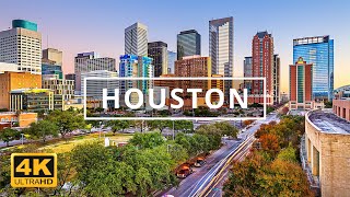 Houston, Texas ,USA 🇺🇸 | 4K Drone Footage