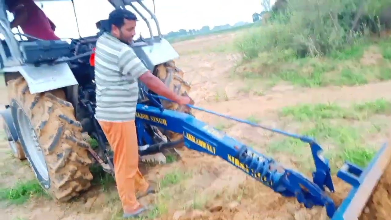 jai baba ki 🚩 😂😂लोडर की पिन लिकड़ गई 🤣🤣#youtube #eichertractor333 #subscribe